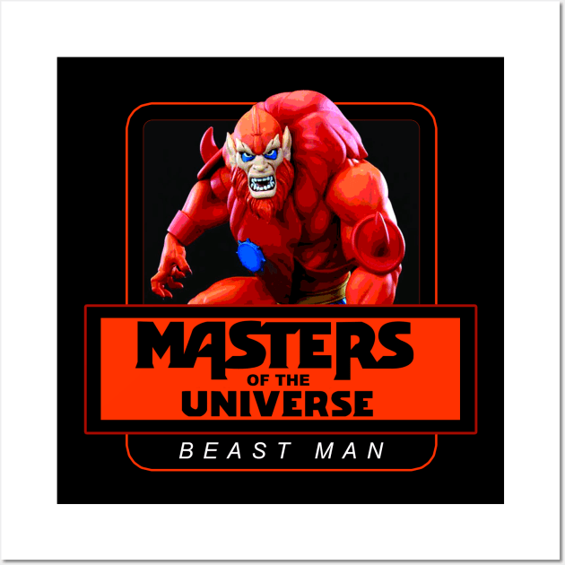 beast man Wall Art by 10thstreet